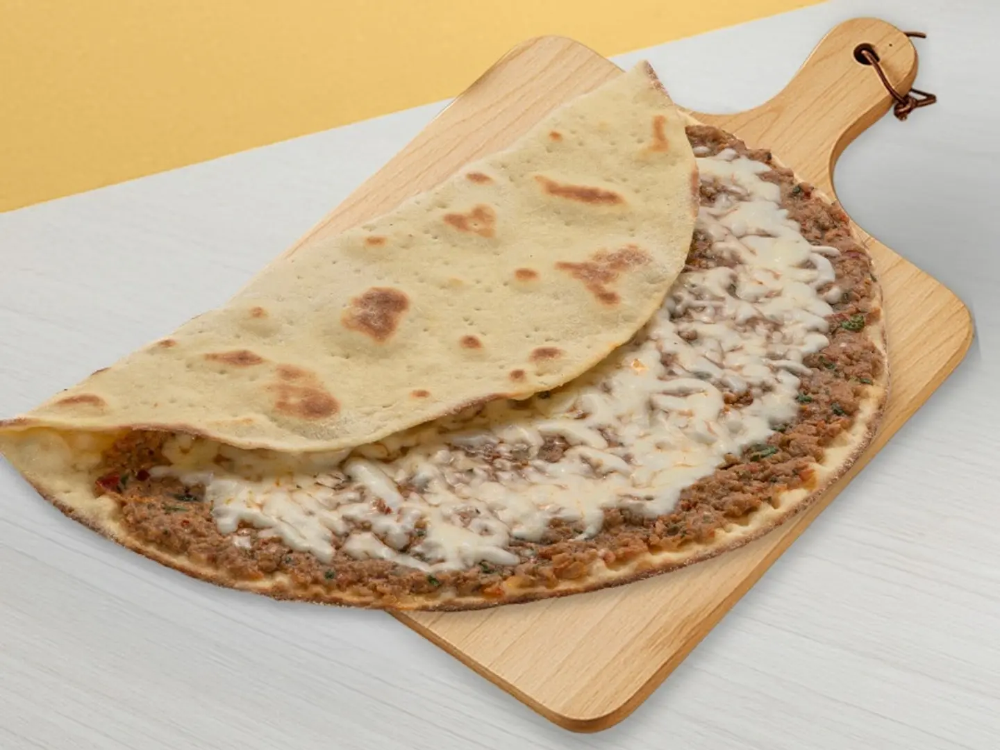 Folded Meat With Cheese