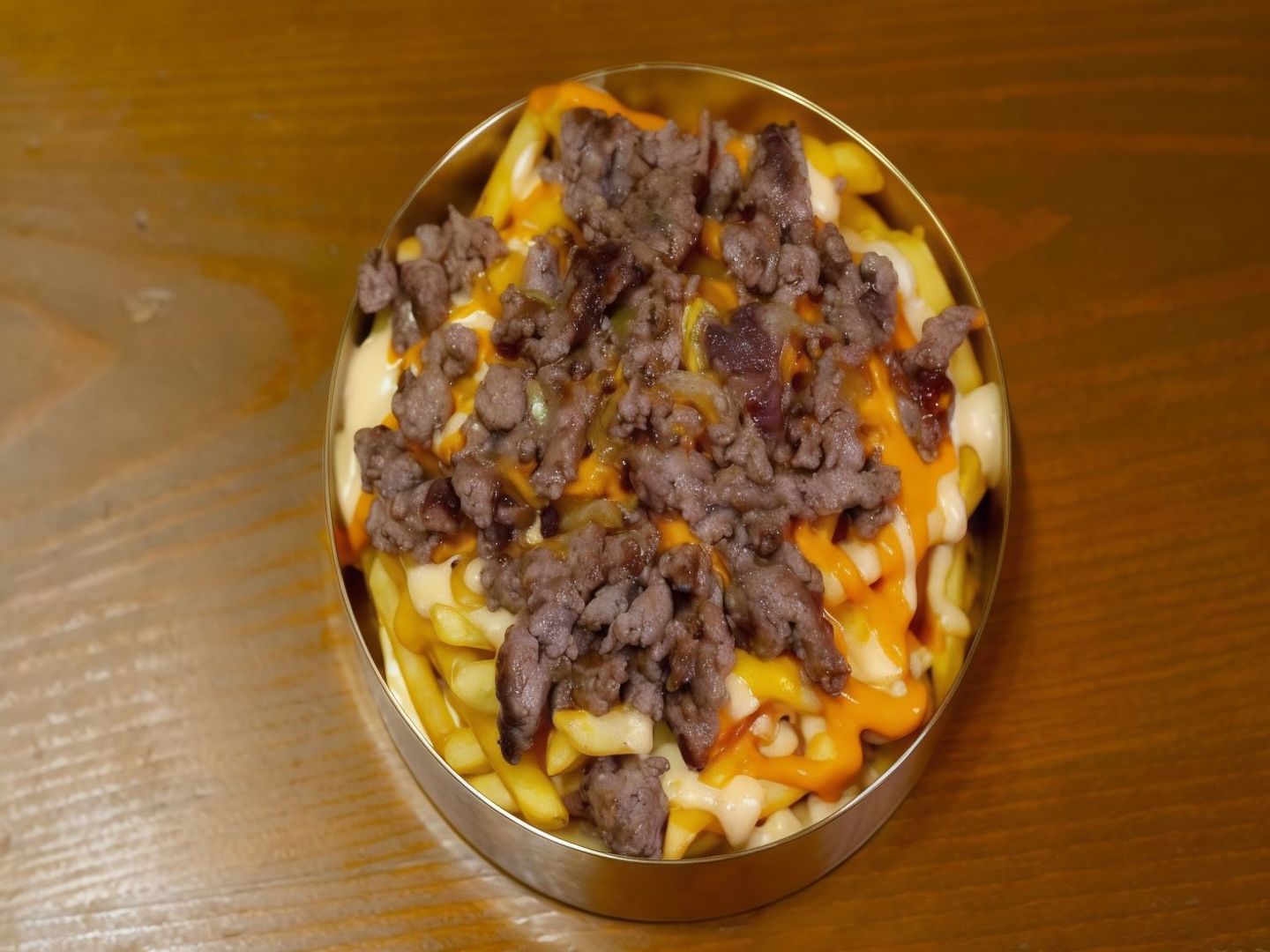 Animal Fries With Beef