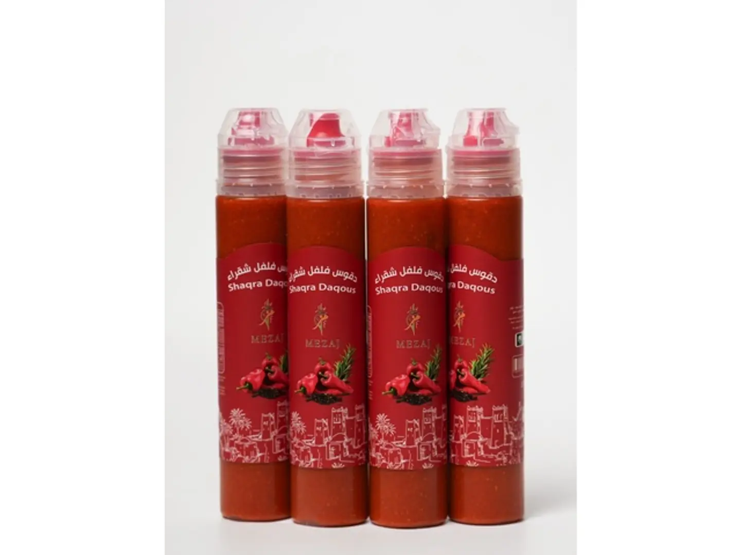 Pack Of 4 Blonde Pepper Daqoos Bottles 100 G