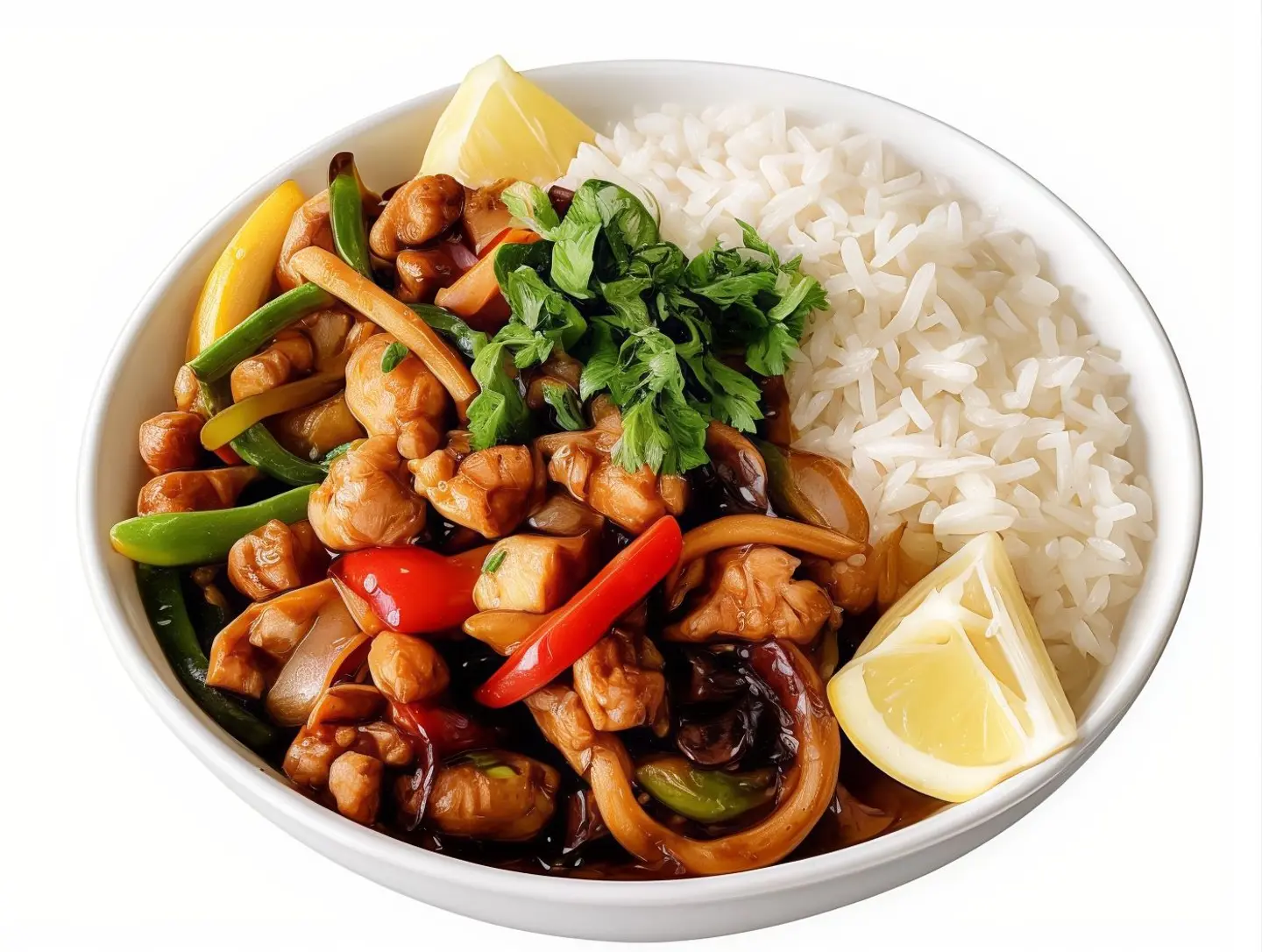 Chinese Rice And Vegetables