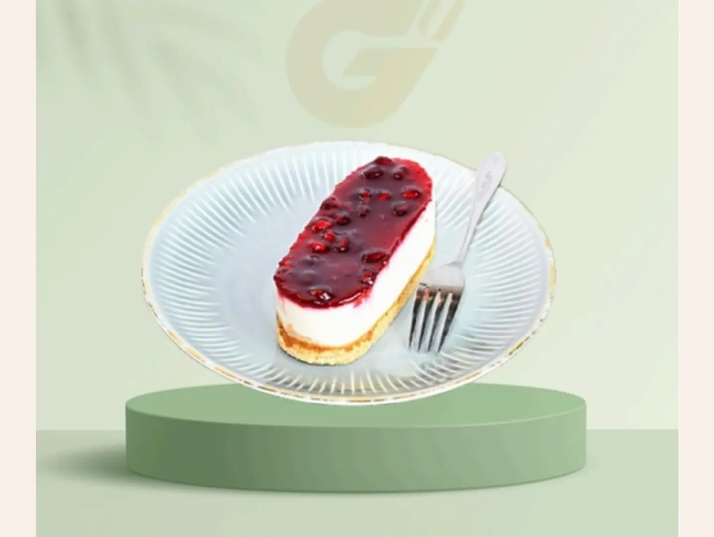Pomegranate Cheesecake