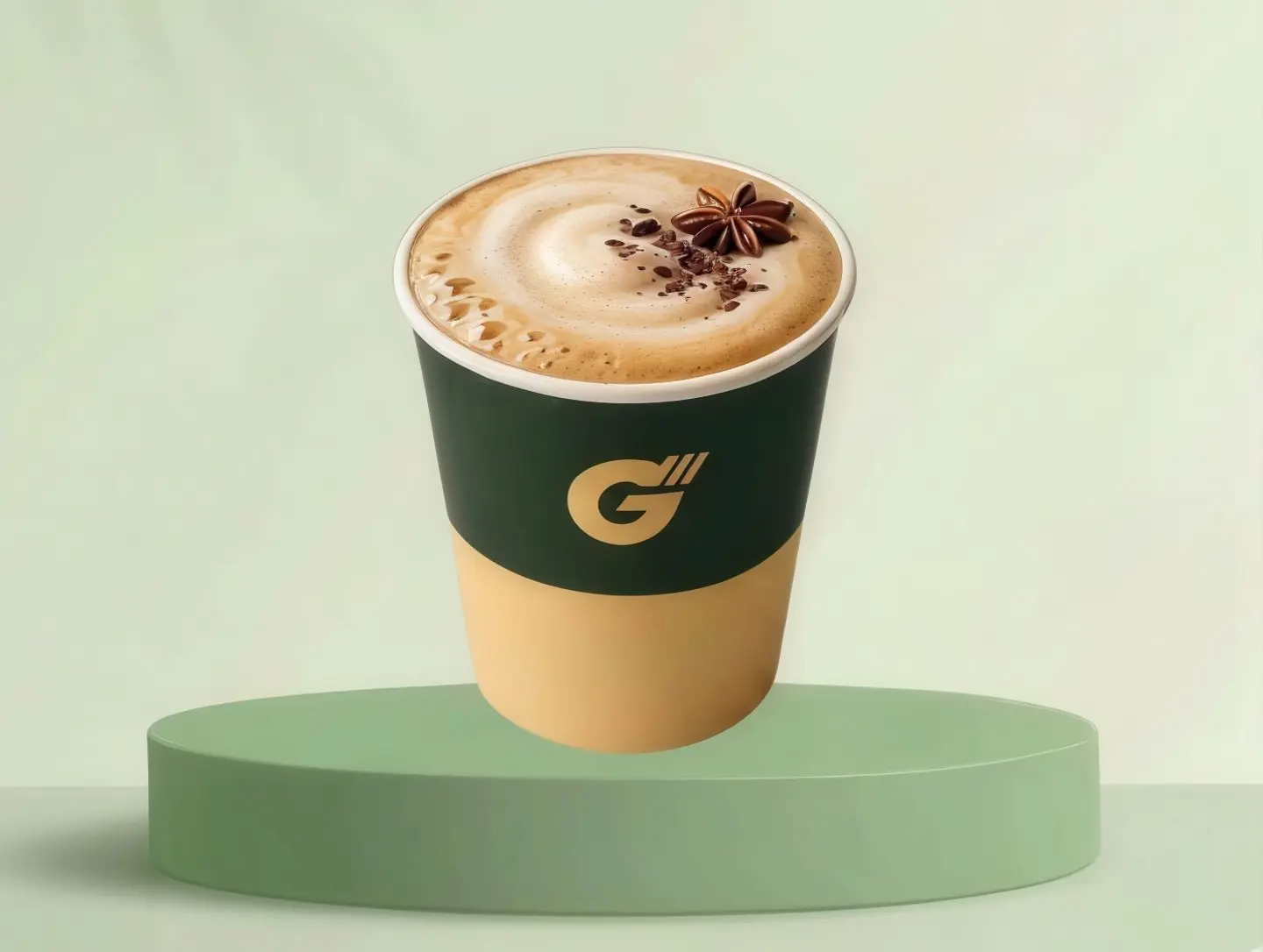 French Coffee With Hazelnut
