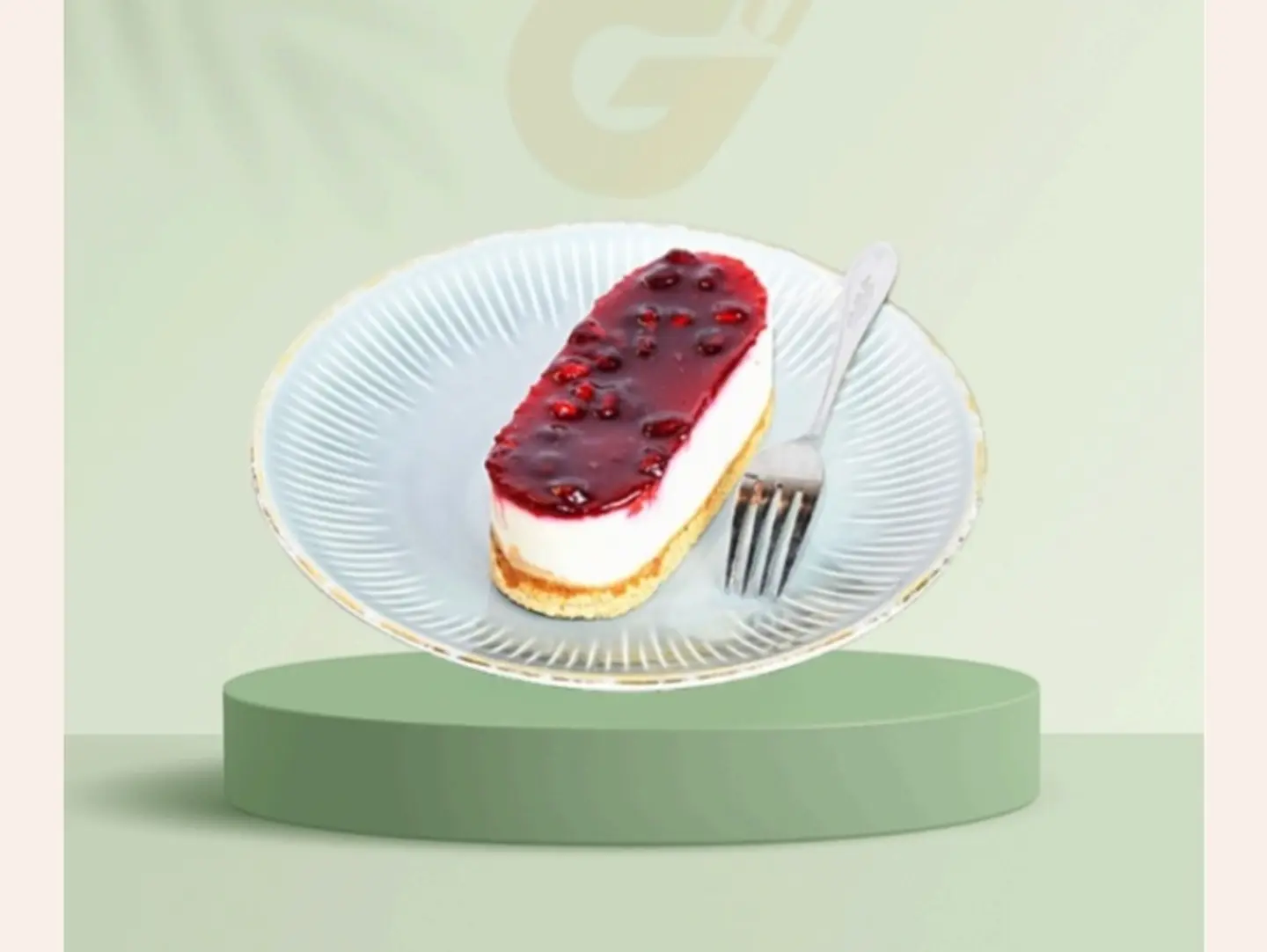 Cheesecake Pomegranet