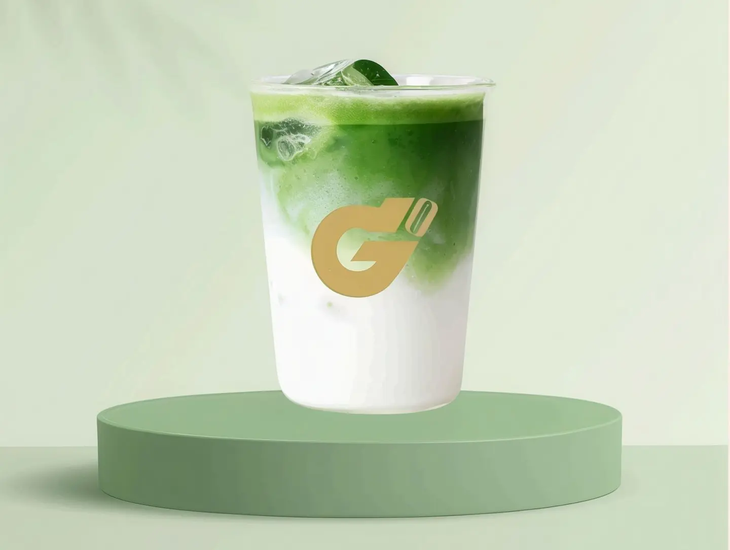 Ice Matcha Spanish Latte