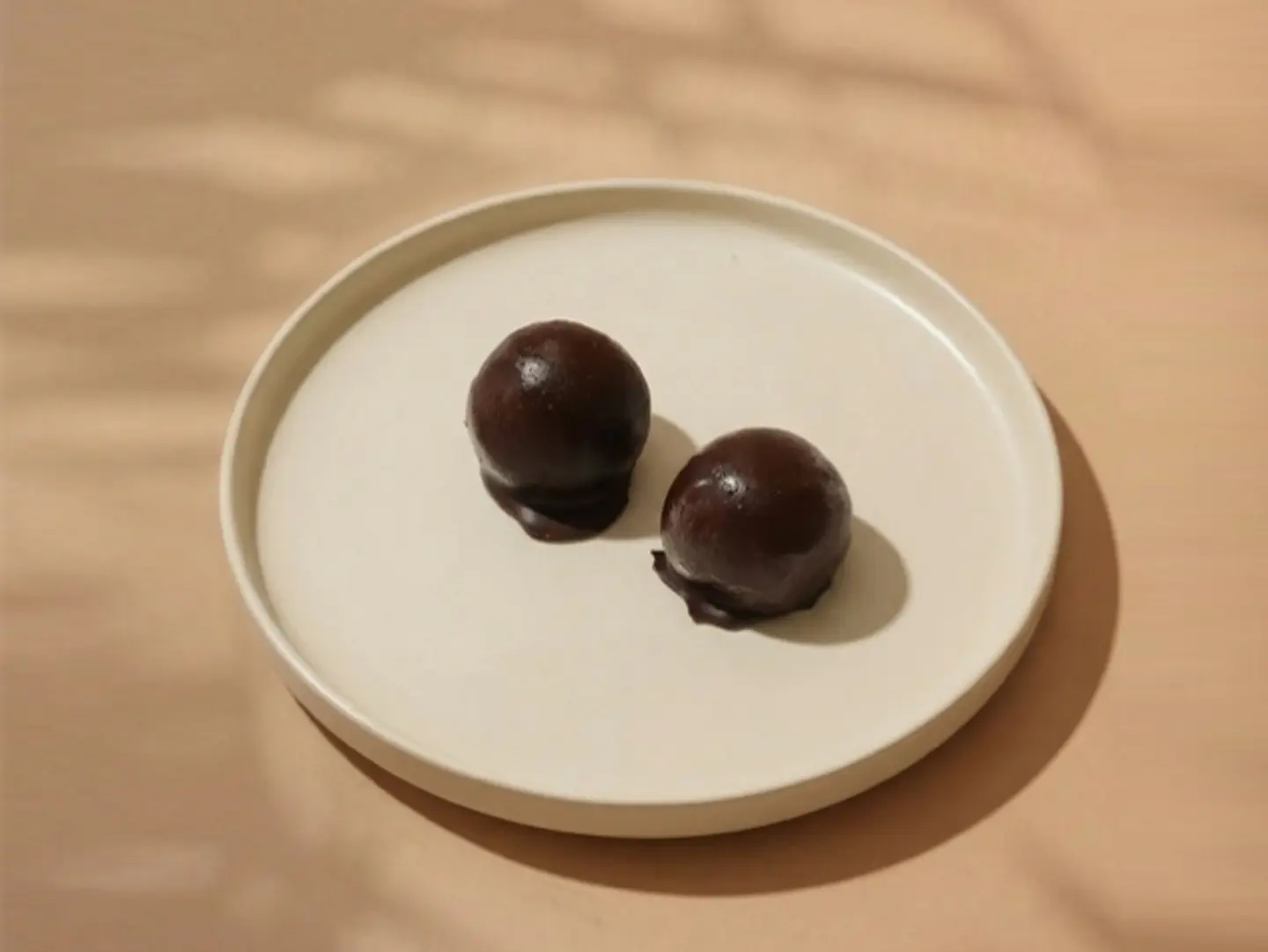 كرات التمر مع الفول السودانى