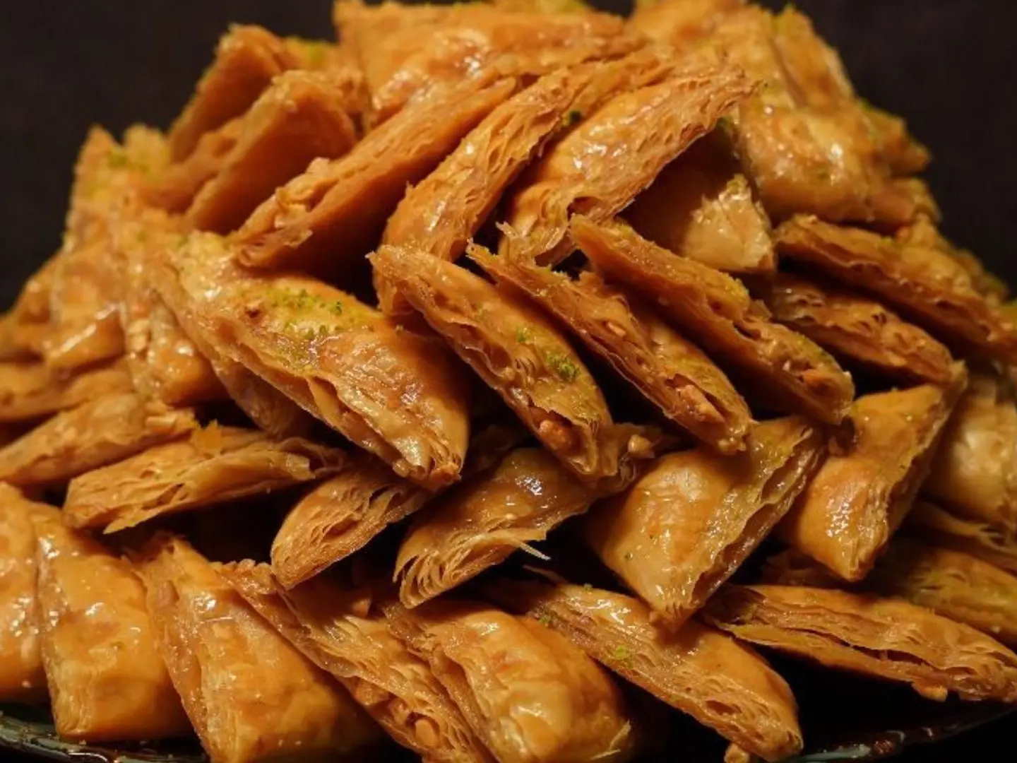 Triangle Baklava With Nutss - Kilo