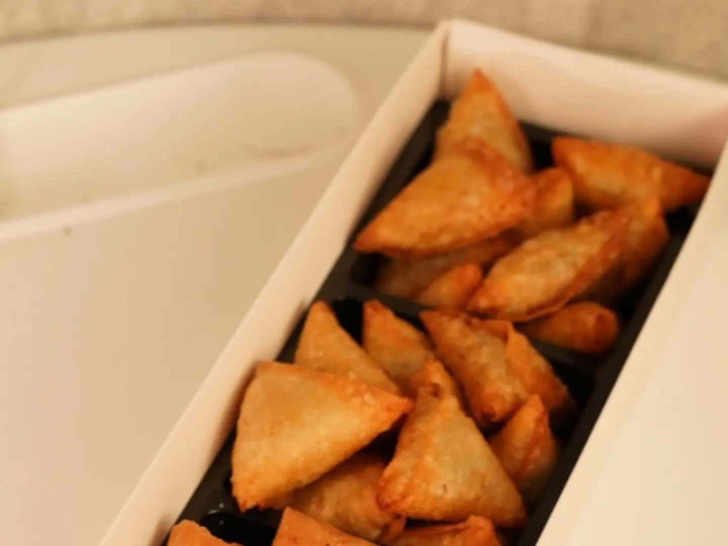 سمبوسة جبن ابيض