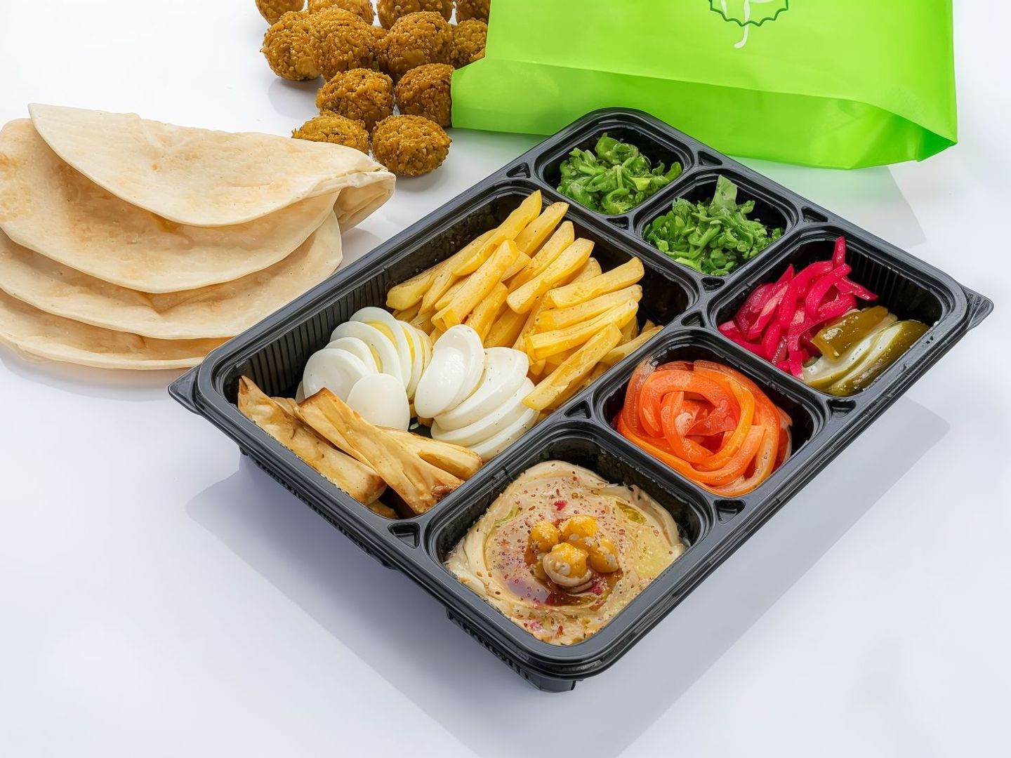 Meduim Falafel Plate