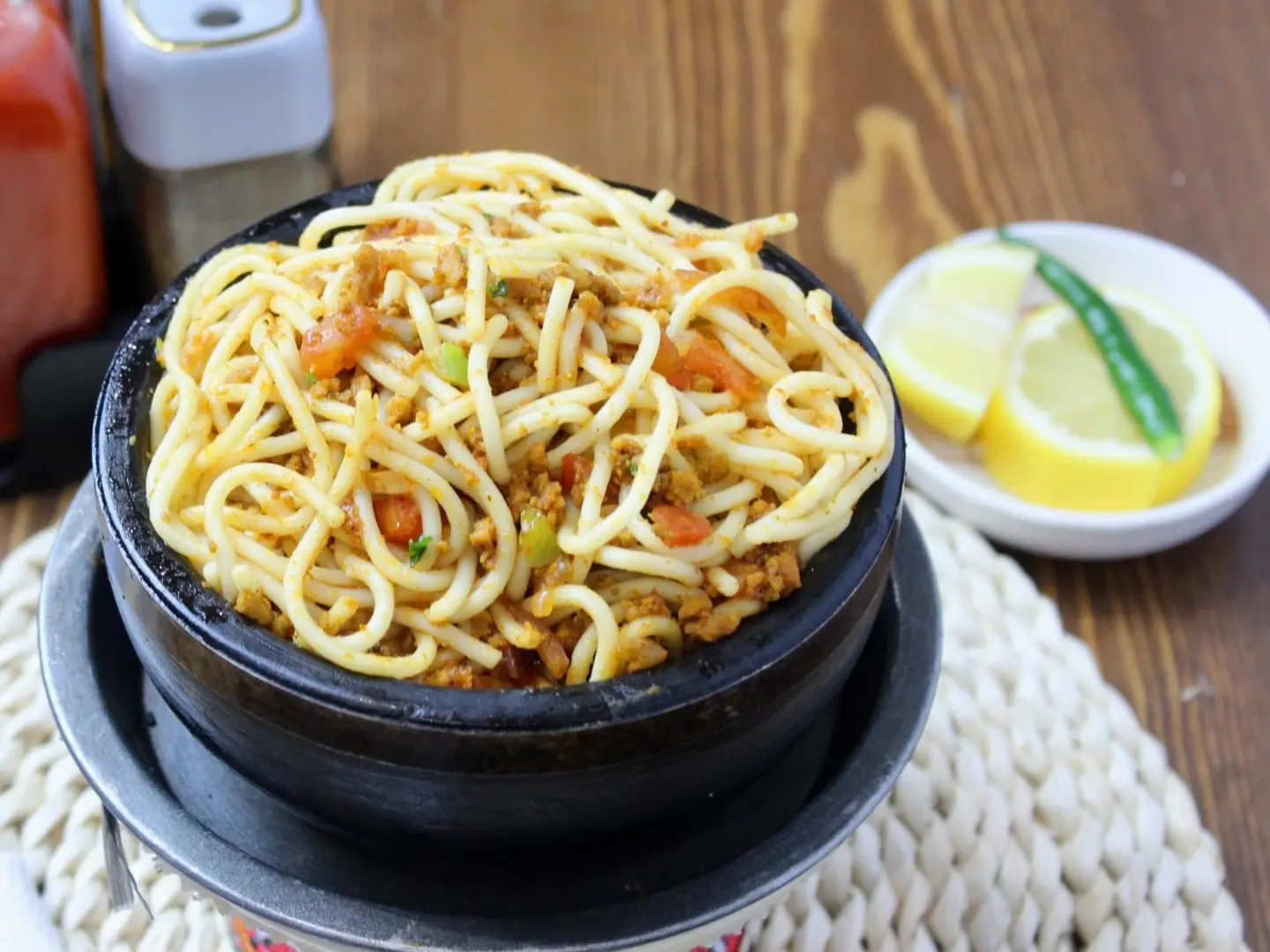 مكرونه باللحم