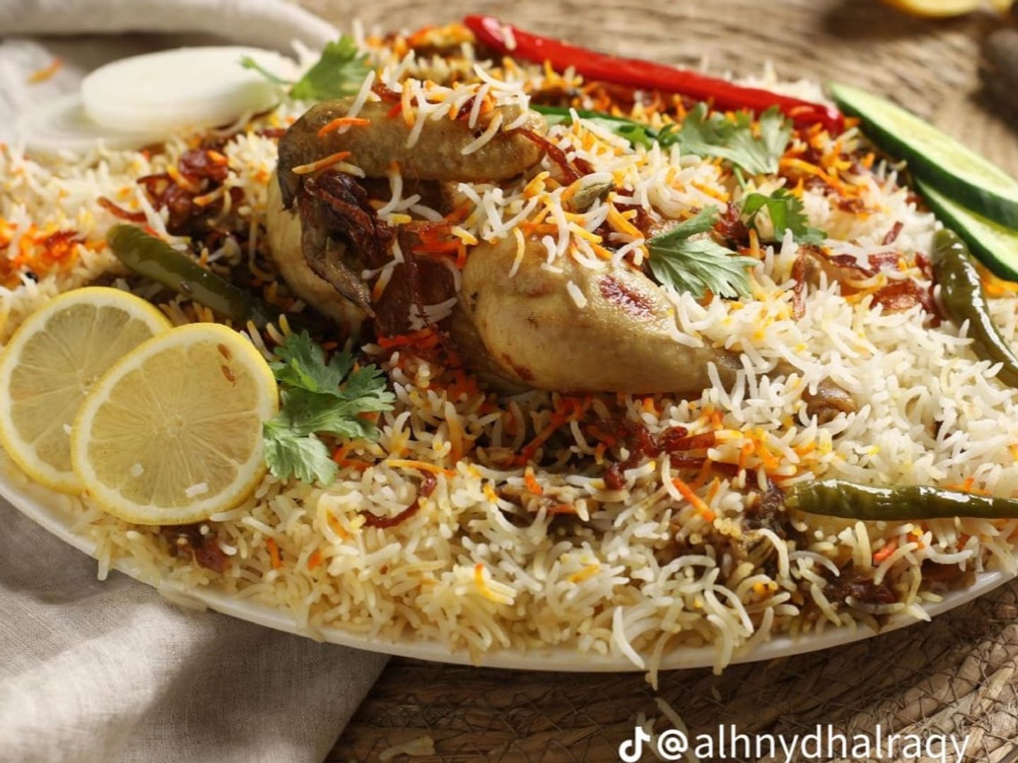 Half A Biryani Chicken