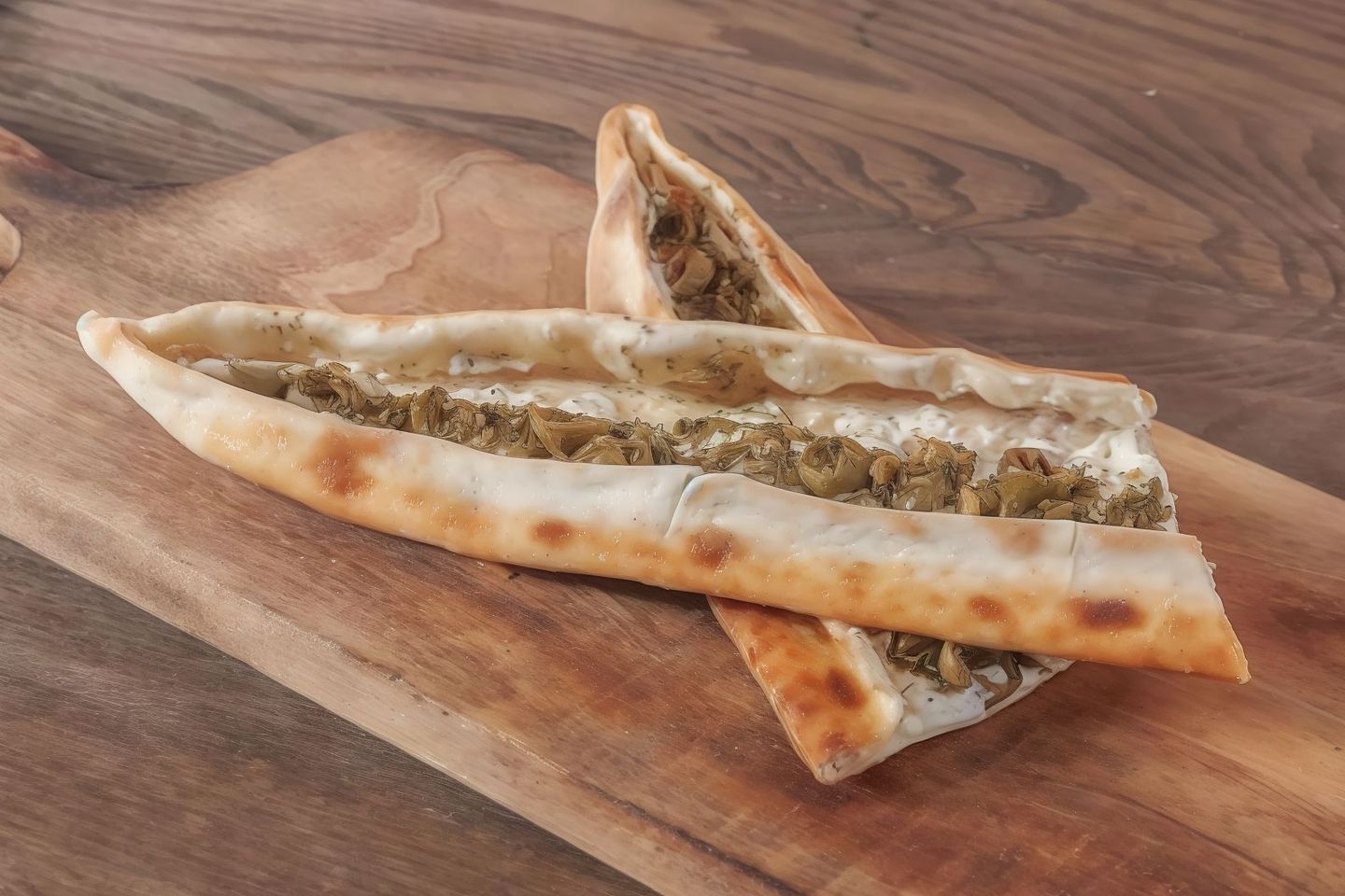 اخلطي الجبن والزعتر