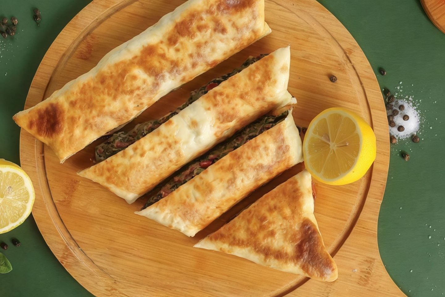 فطيرة السبانخ