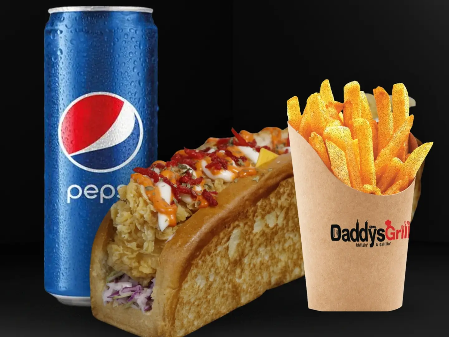 Brioche Crispy Chicken Tender Meal