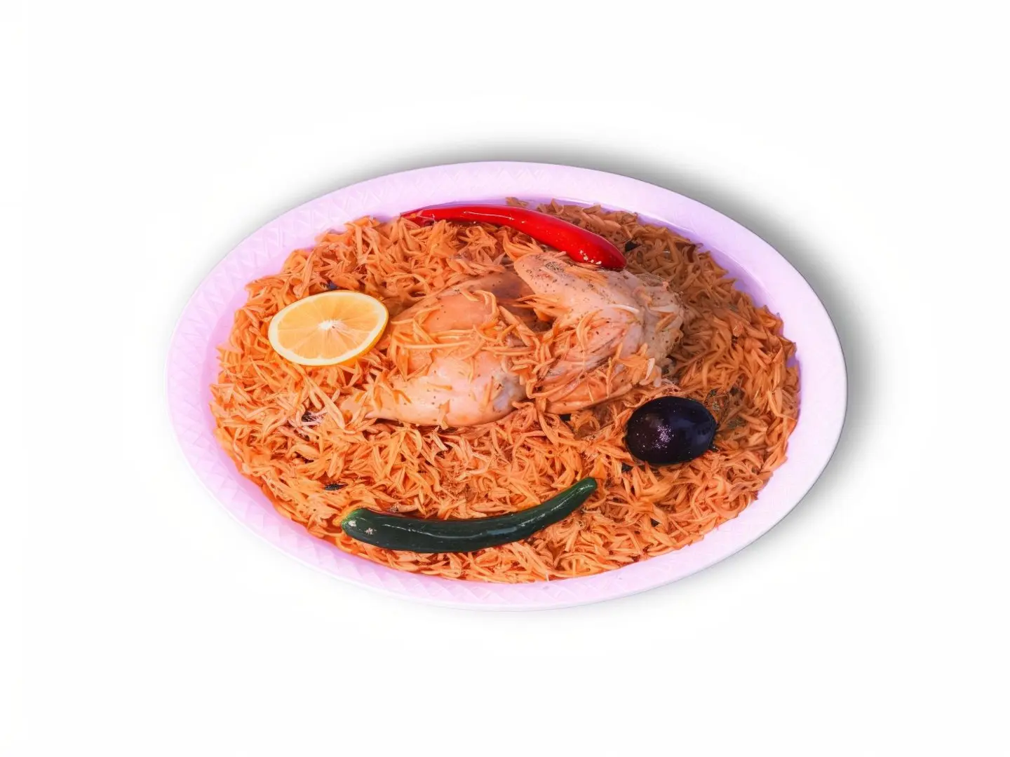 دجاج مضغوط - نص حبة دجاج