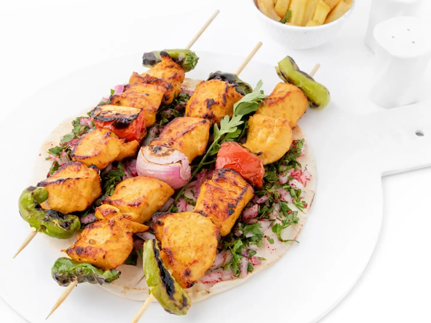 Arabic Chicken Pieces Meal With Juice