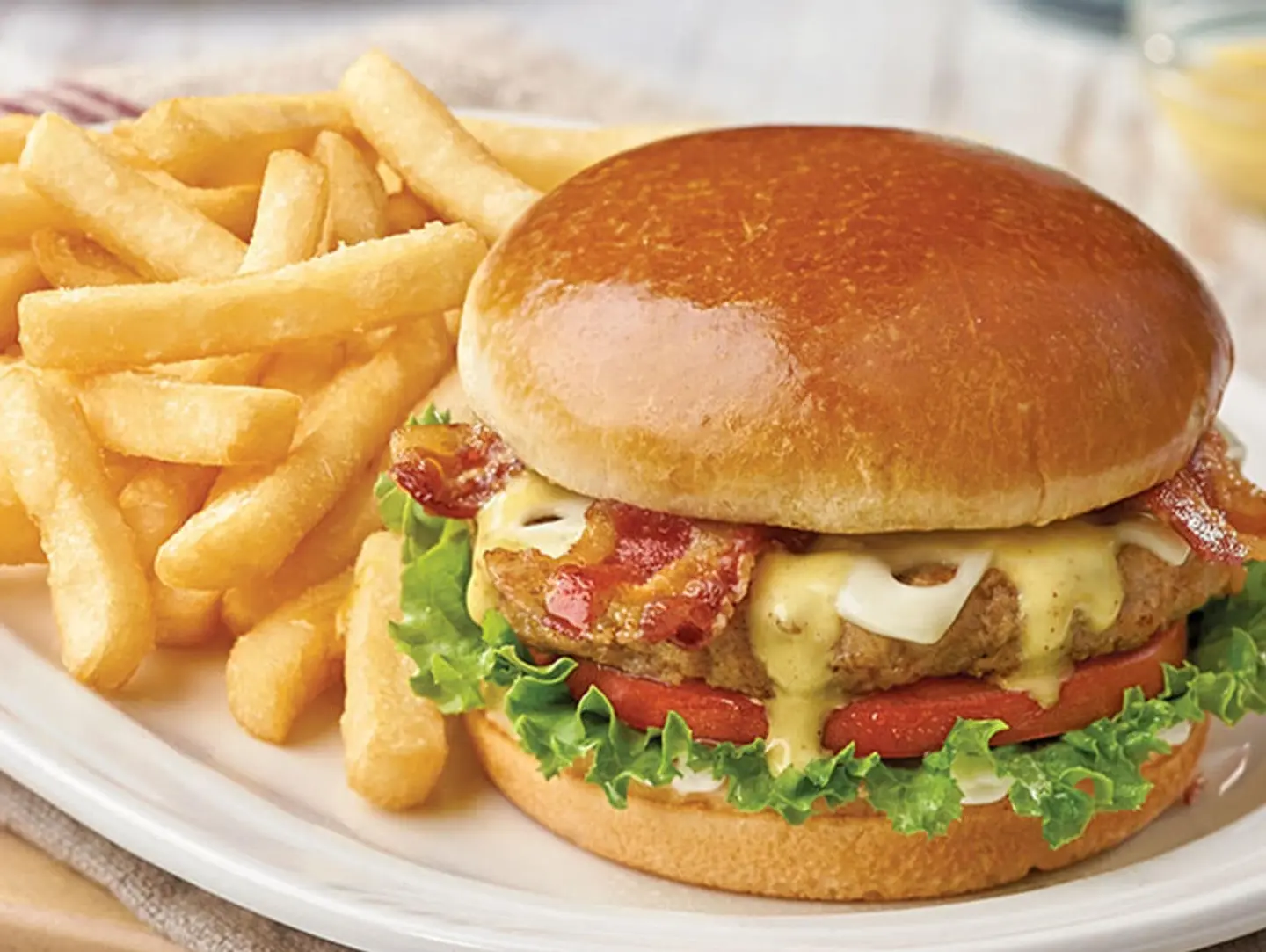 Burger Meal With Juice