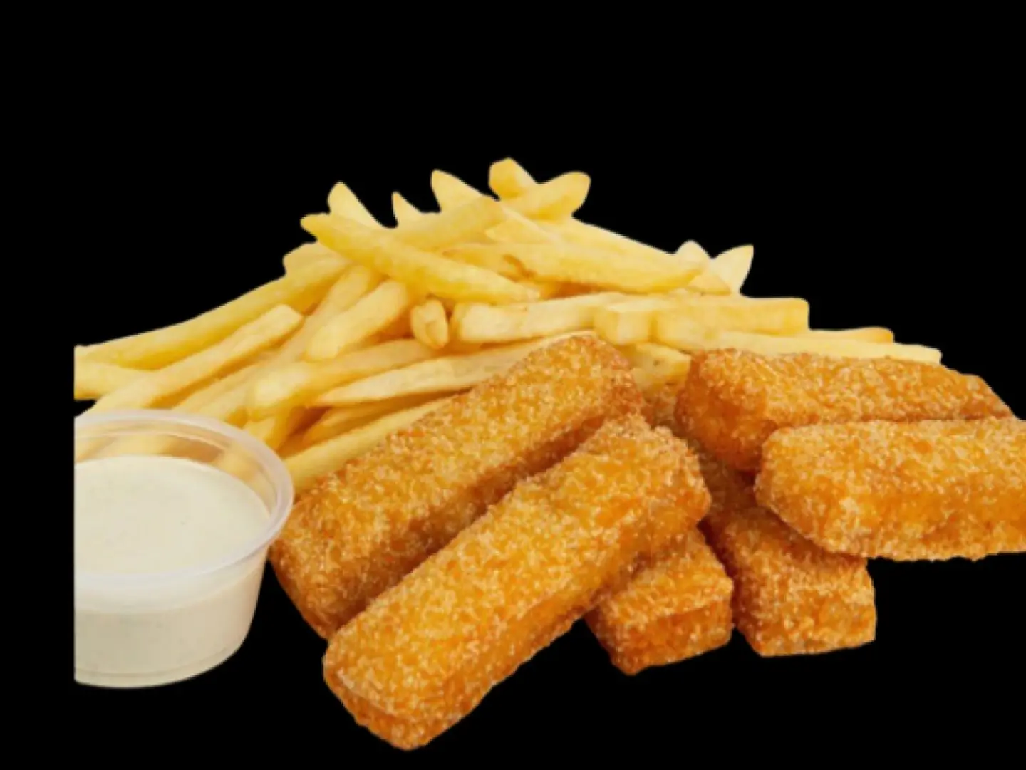 6 Pieces Of Pulled Chicken Plate