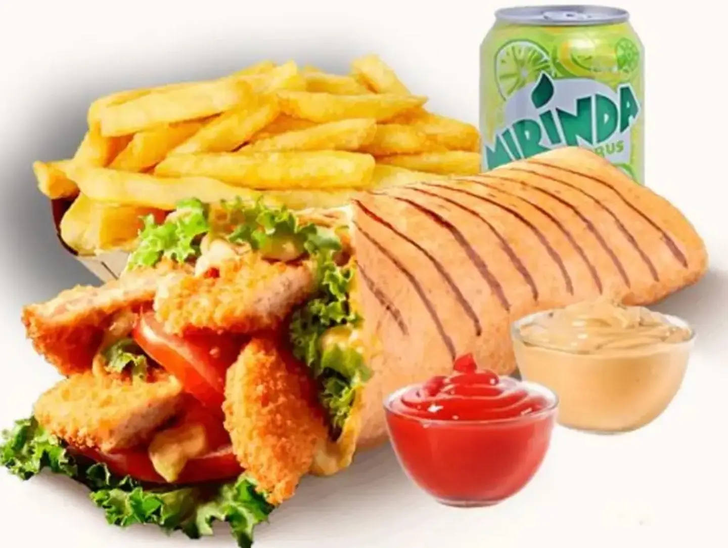 Tortilla Meal With Juice