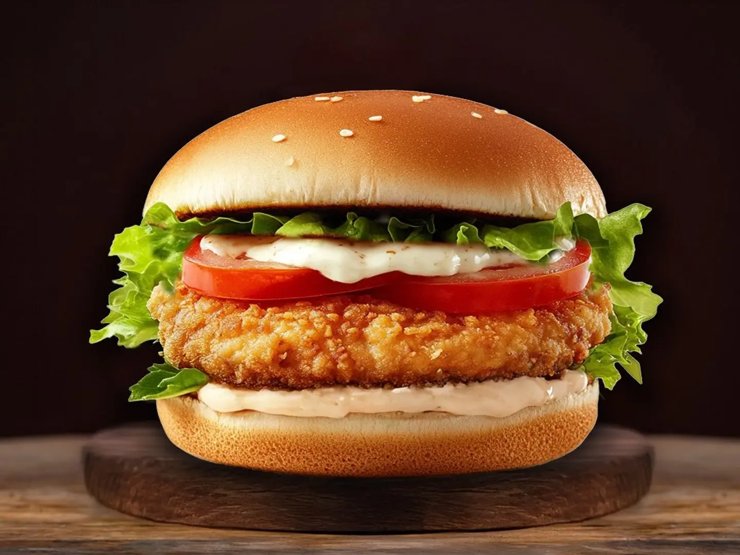 Fried Chicken Burger