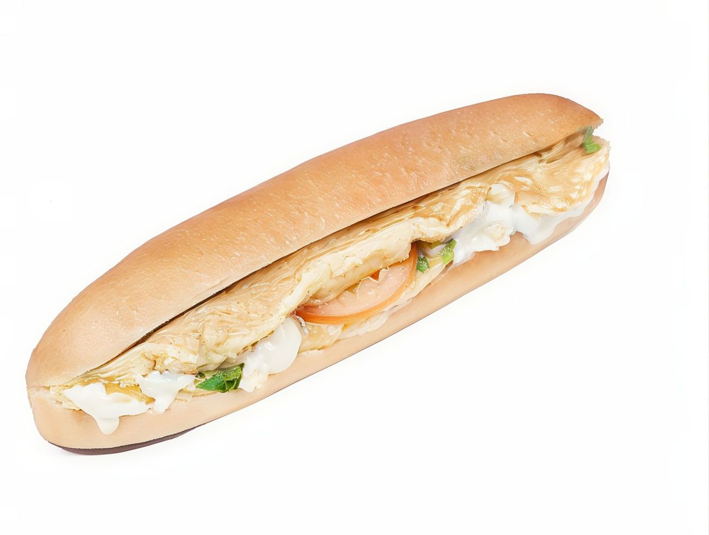 Egg Sandwich With Vegetables