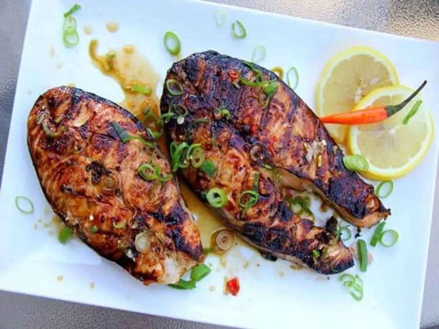 Grilled Salmon