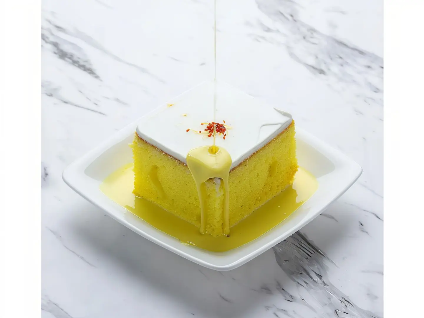 كيكة زعفران