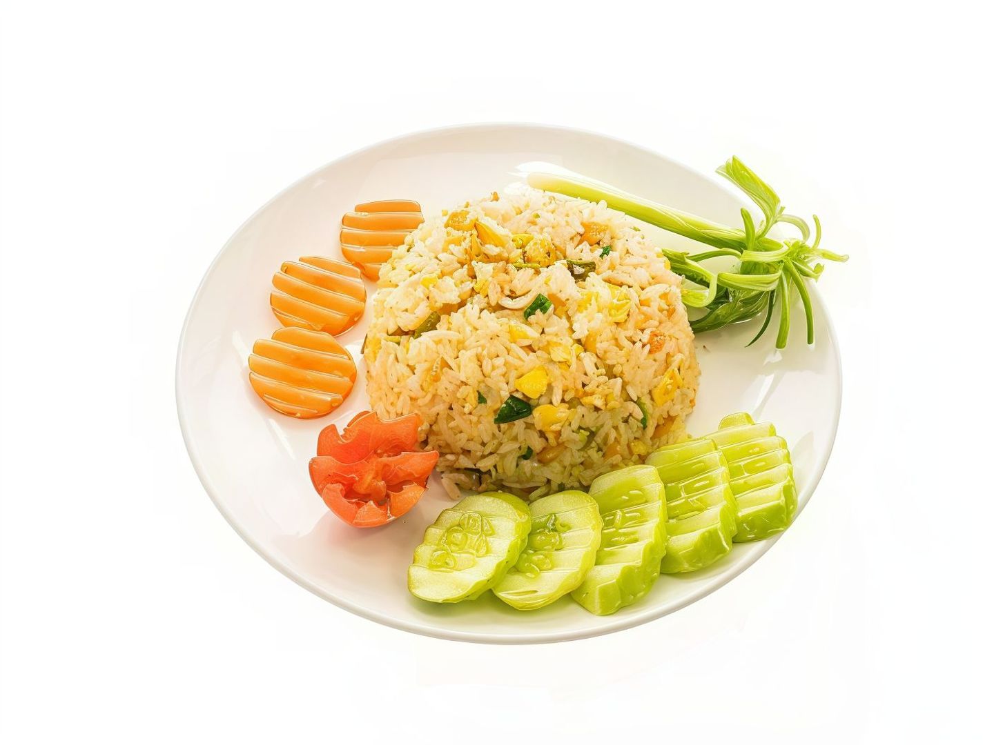 Fried Rice With Eggs