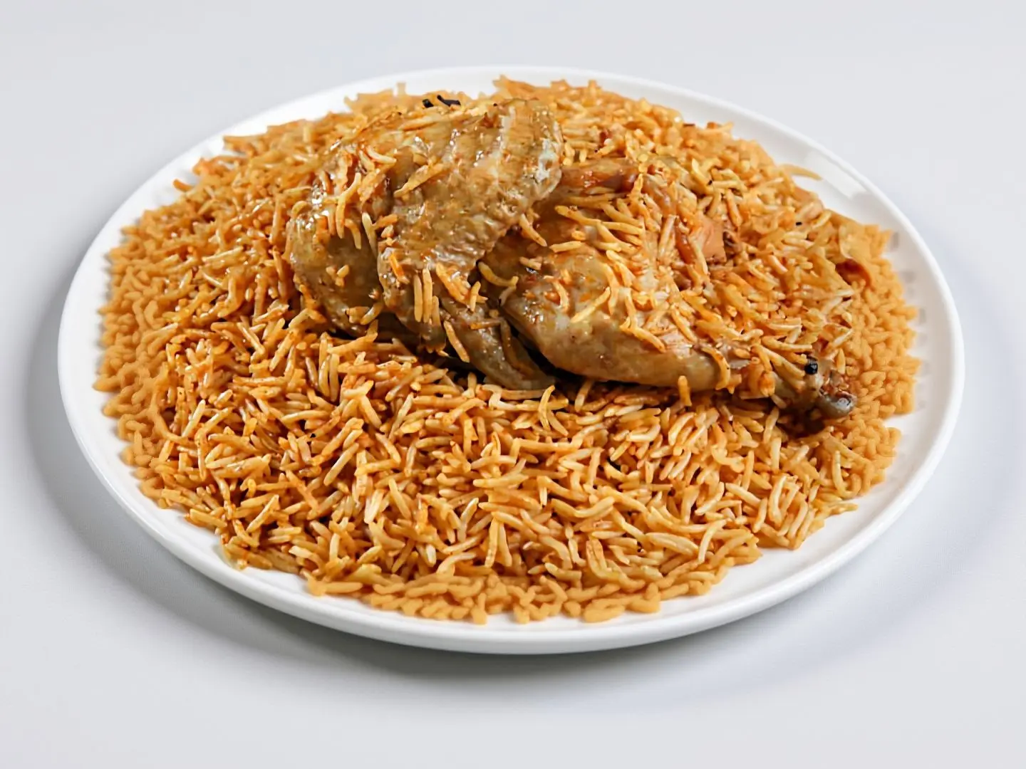 Fresh Chicken With Rice - Rube Dajajih