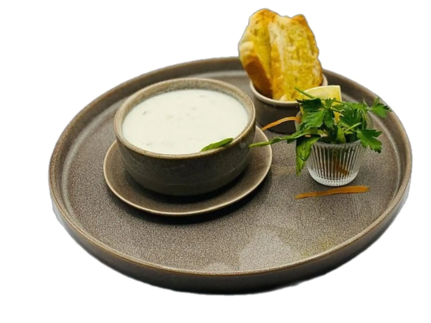 شوربة الكريمة بالدجاج