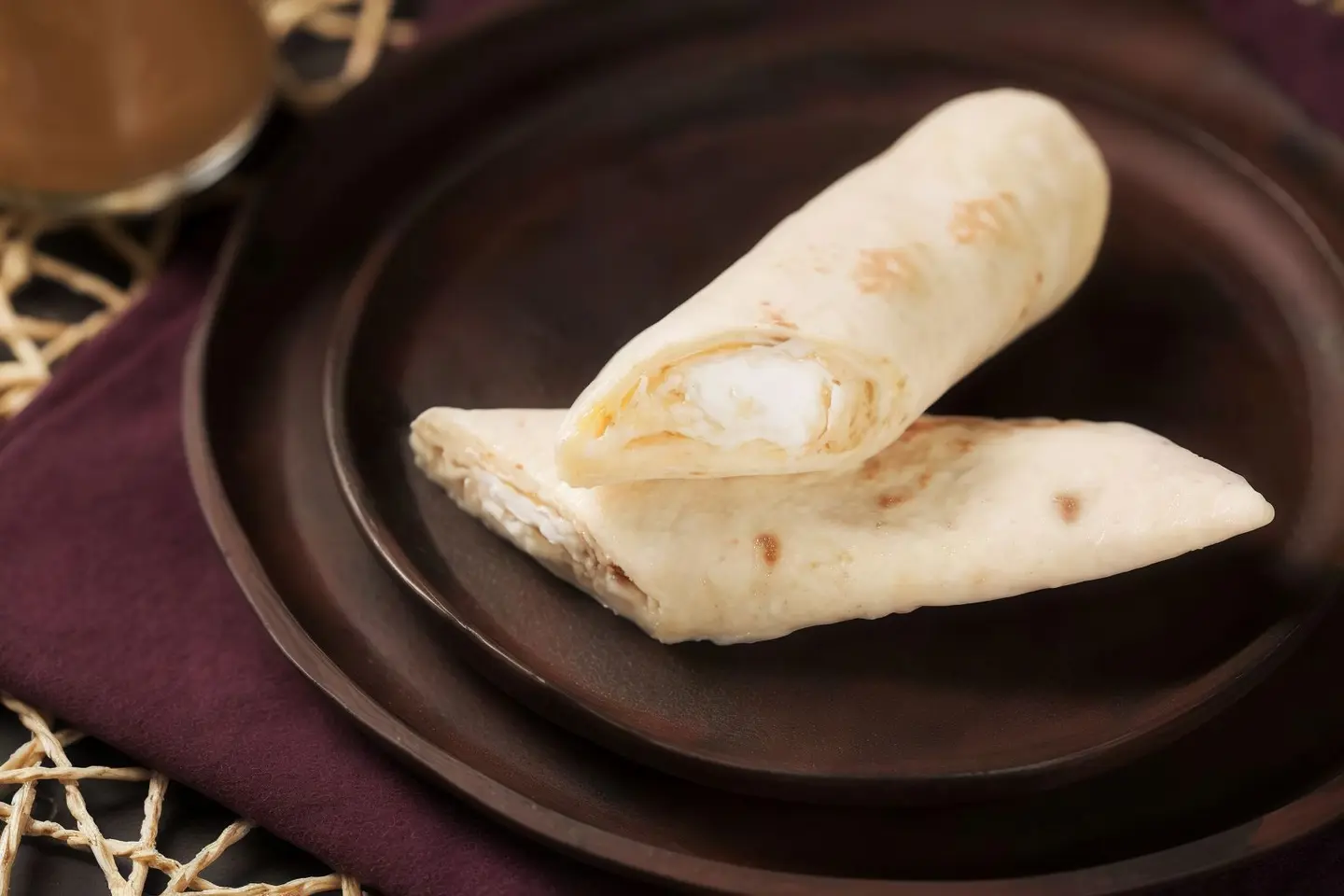 فطيرة باللبنة