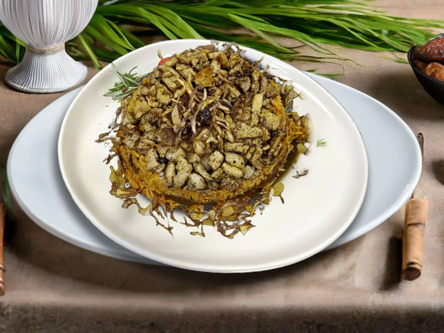 مقلوبة شاورما