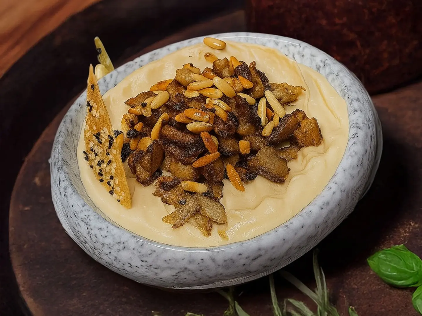Hummus With Beef