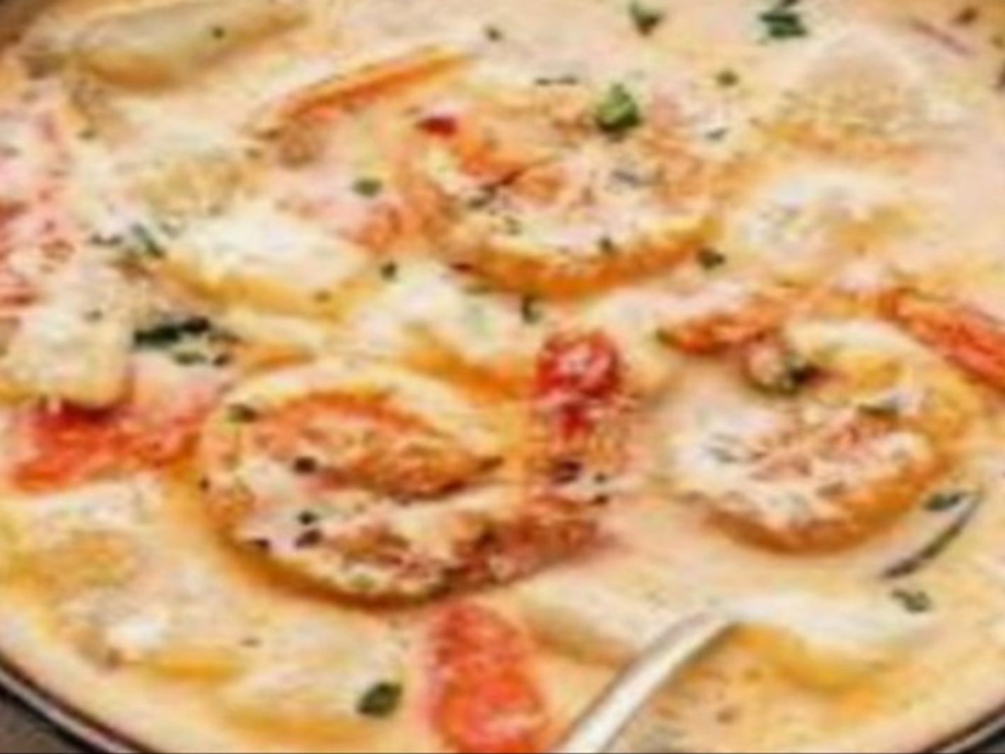 شوربة الروبيان بالكريمة