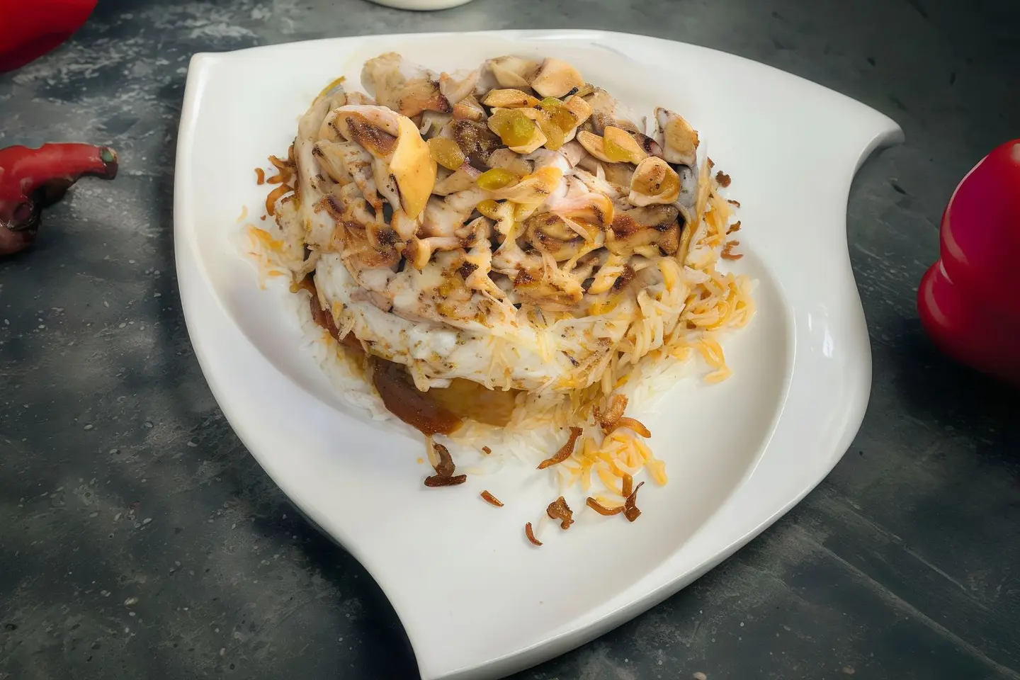 Shawarma Maqluba (Chicken)