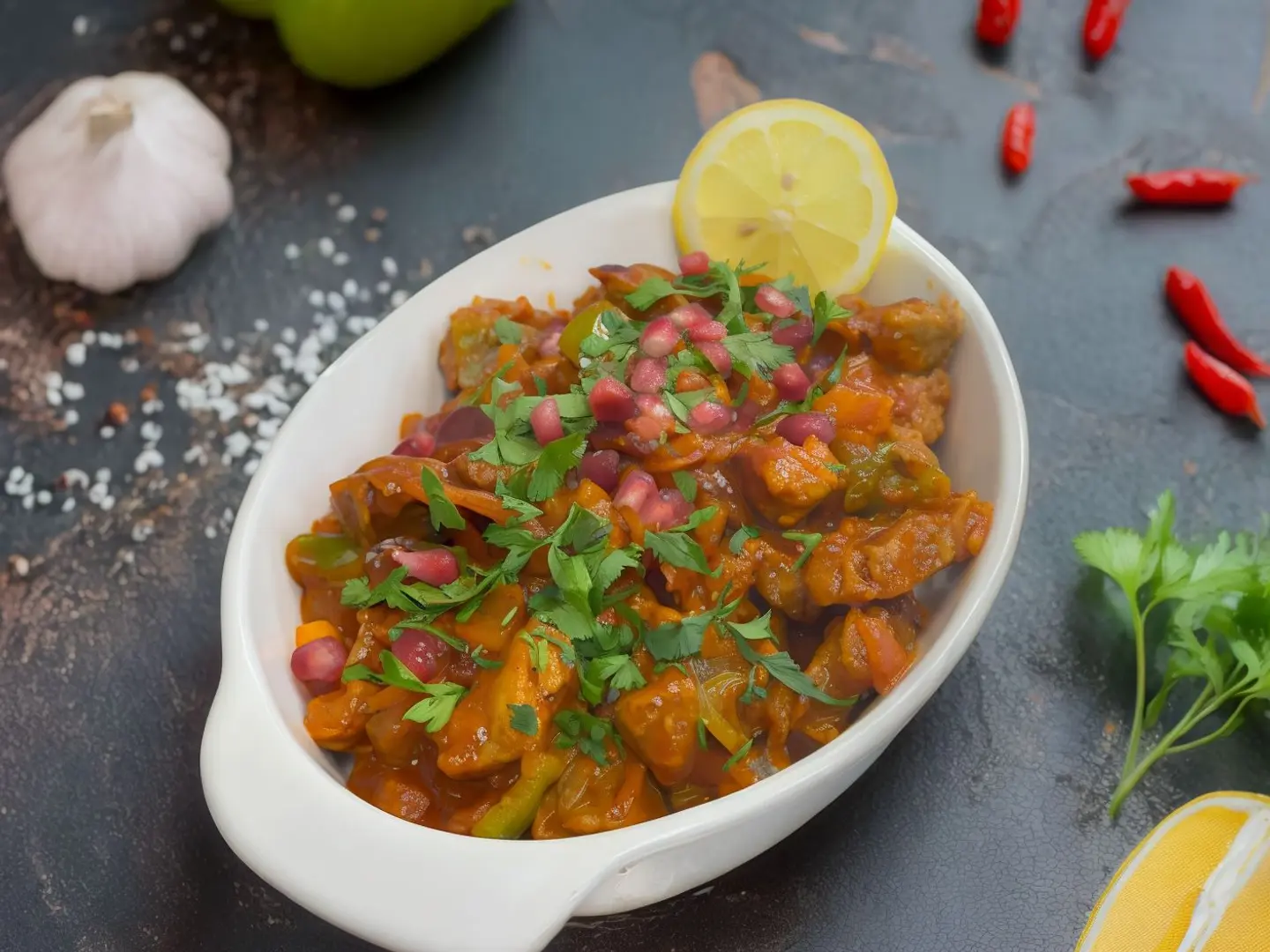 Chili Fry Meat