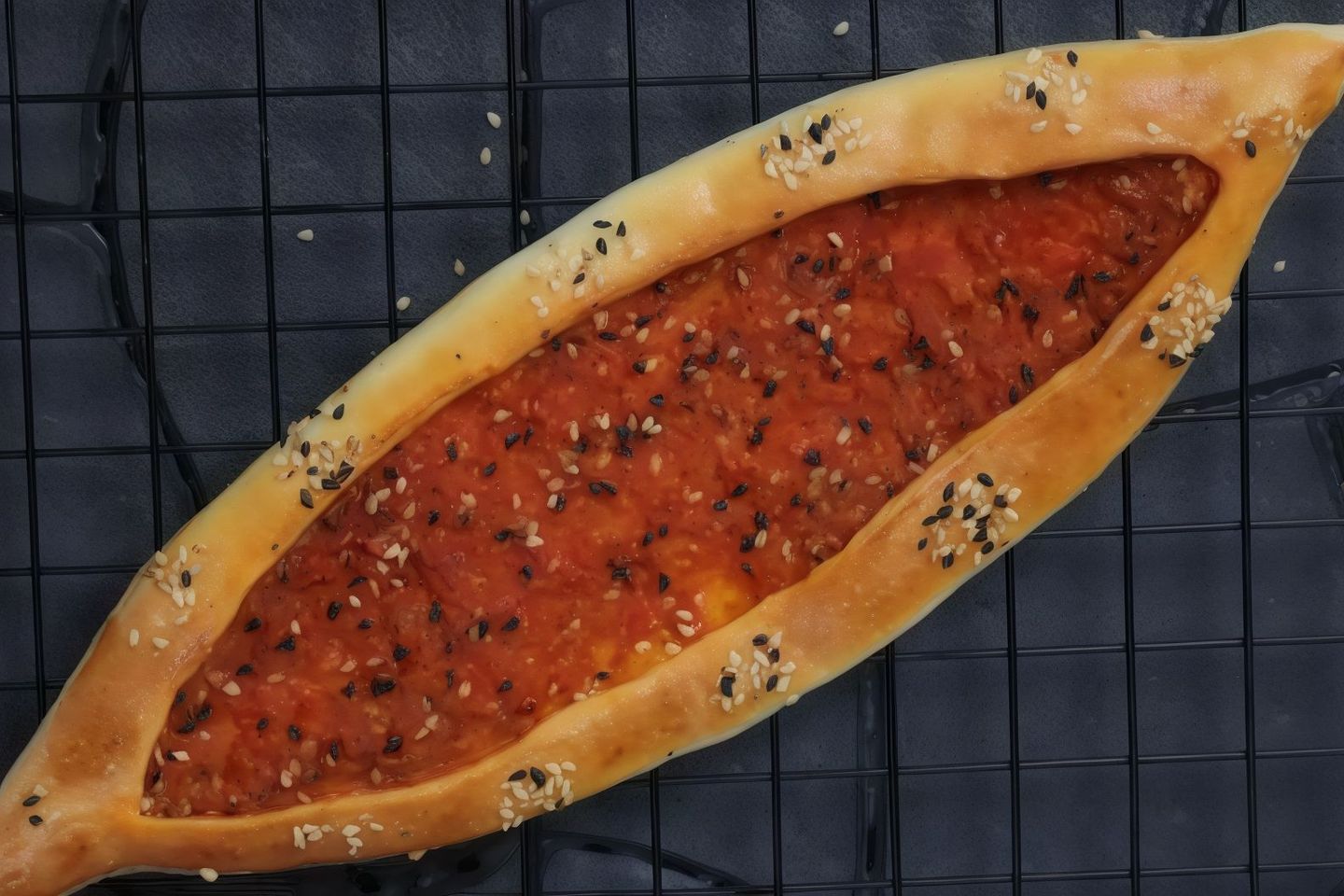 فطيرة محمرة
