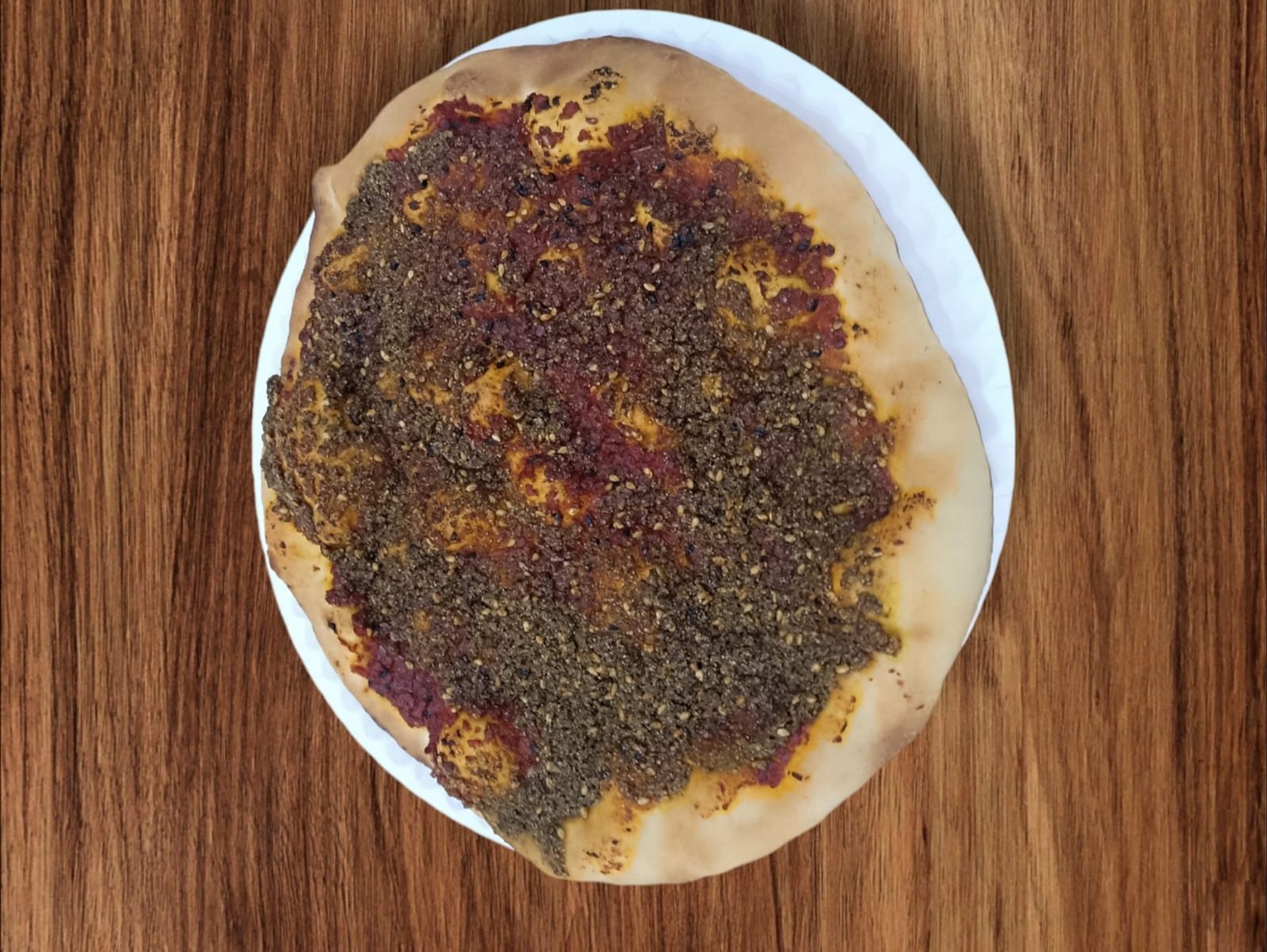 محمرة بالزعتر - وسط