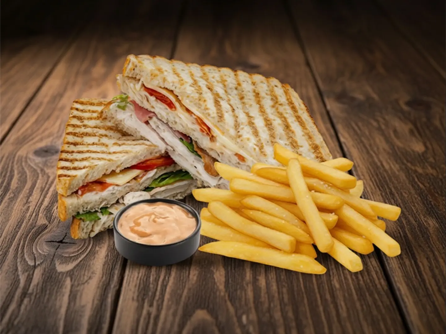 Grilled Chicken Club - Big