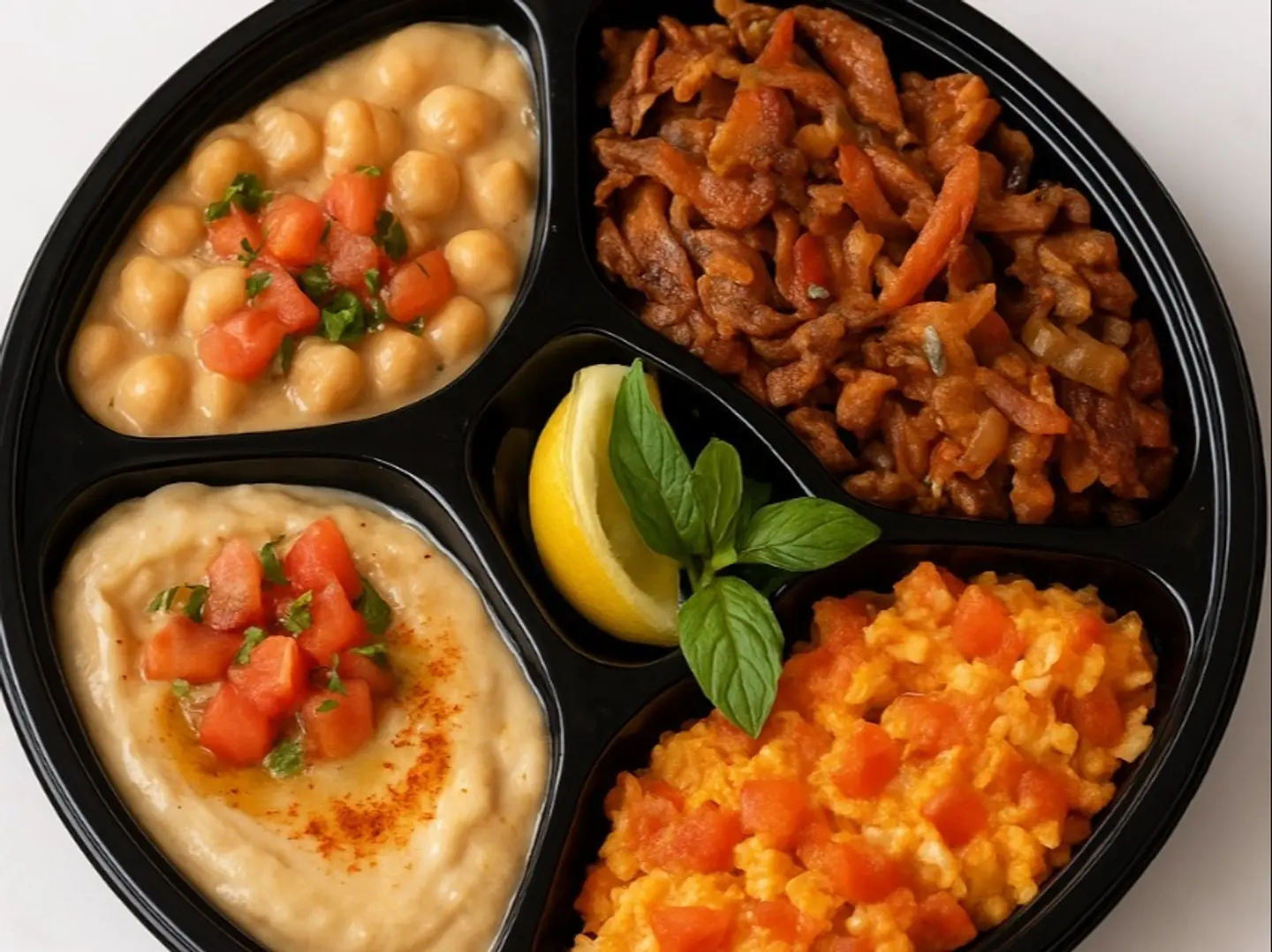 Spicy Levantine Breakfast Dish