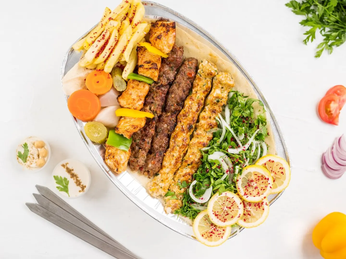 صحن مشويات مشكل