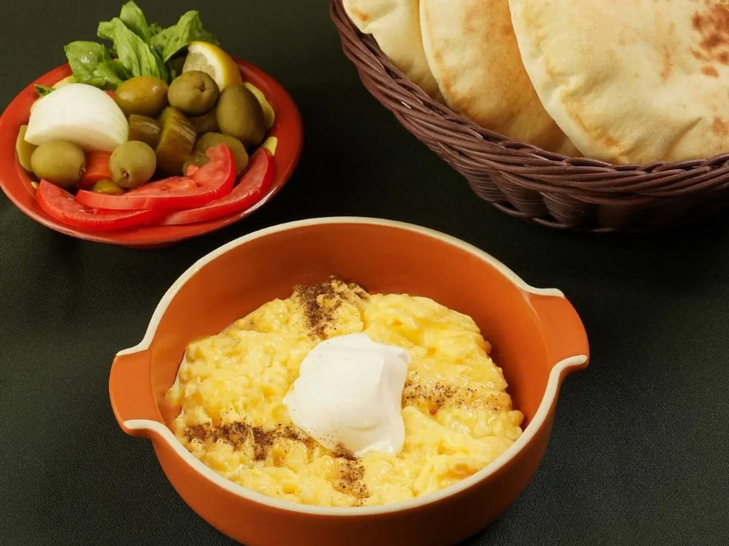 Egg With Cheese Plate