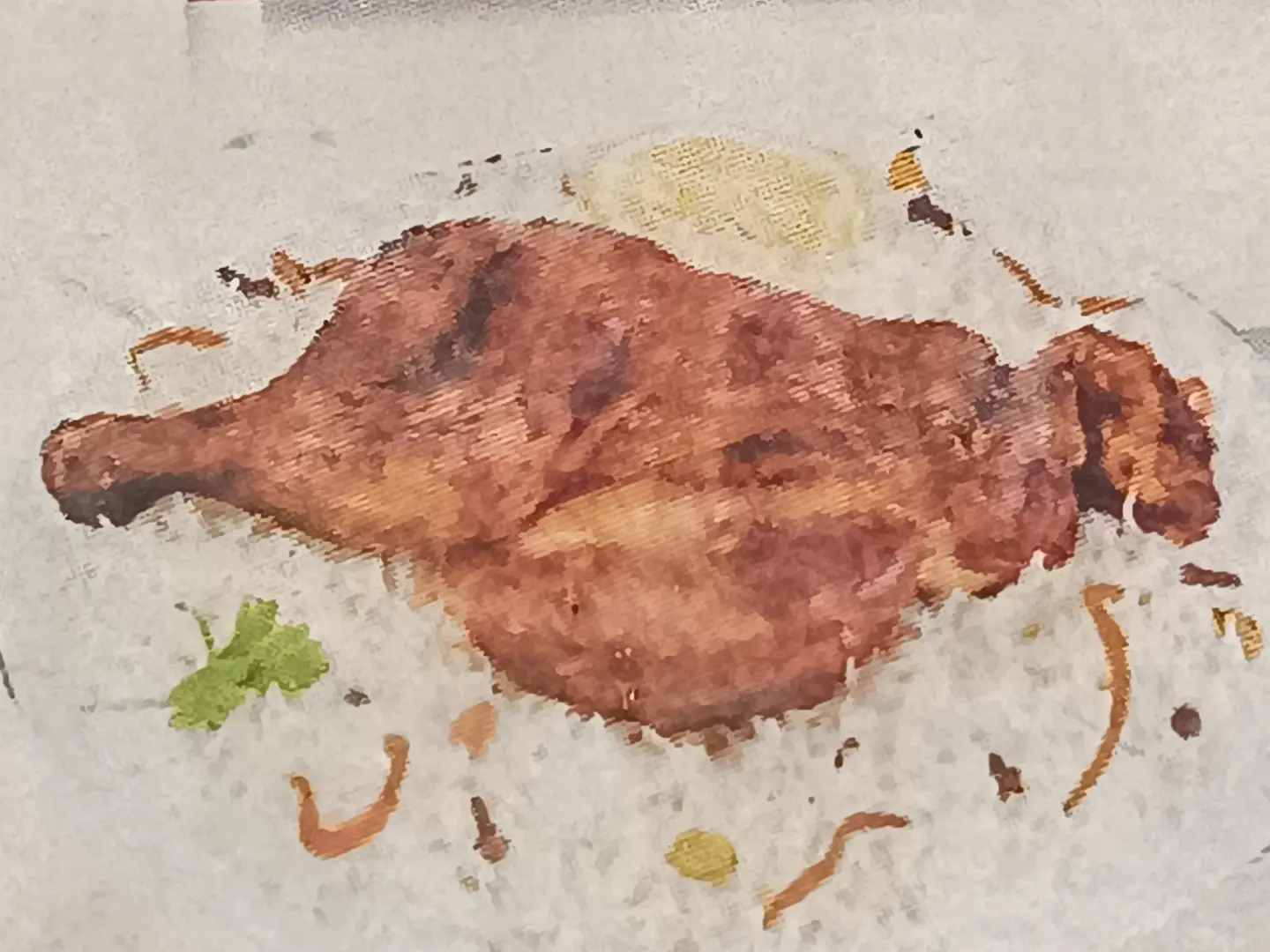 دجاج مضبي نص