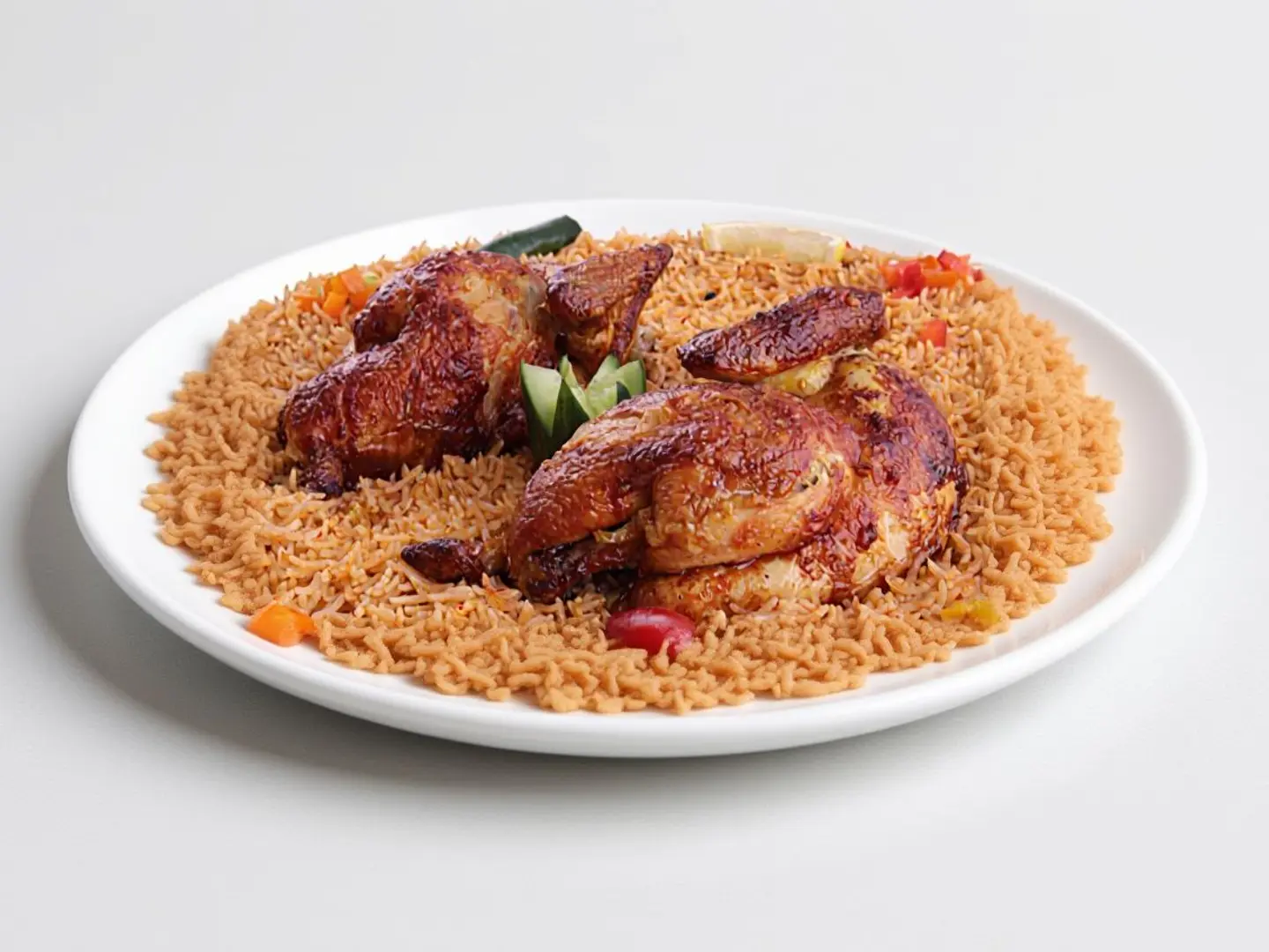 دجاج شواية نص