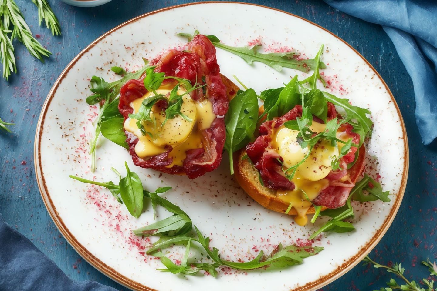 Eggs Benedict Bacon
