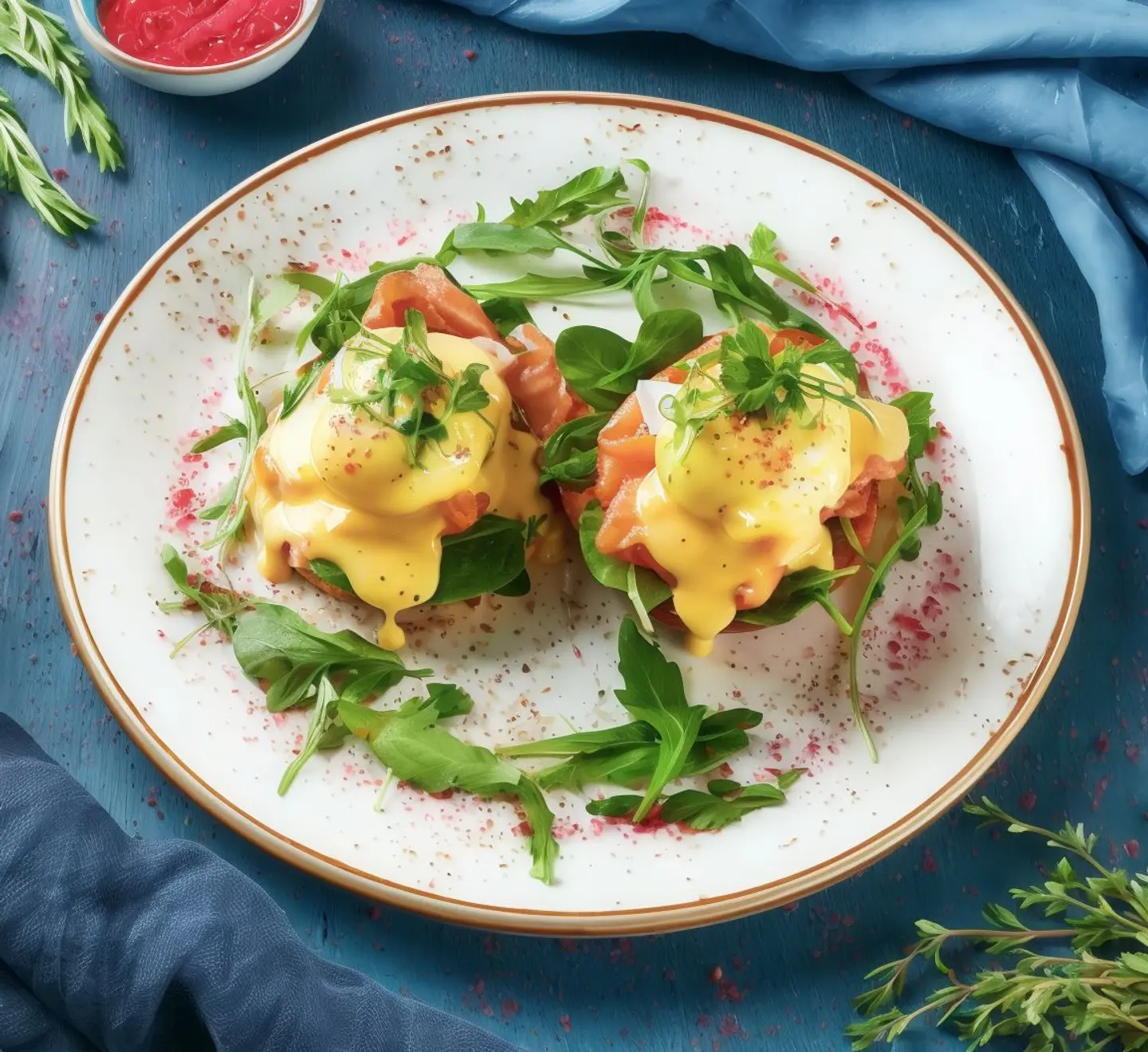 Eggs Benedict Bacon