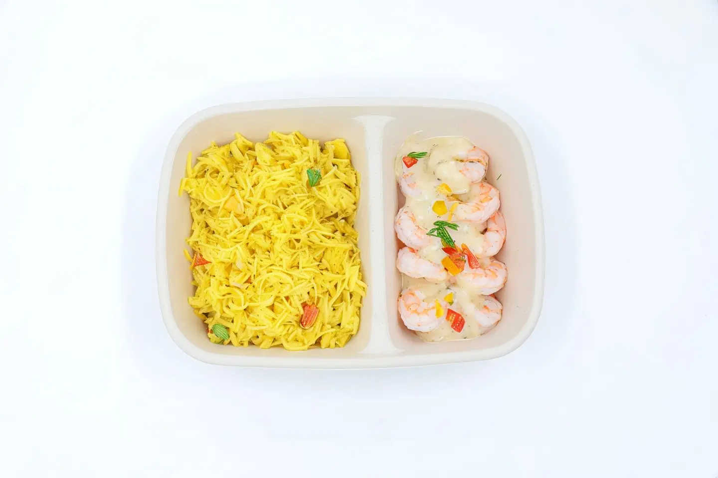 Shrimp With Lemon Dill Sauce