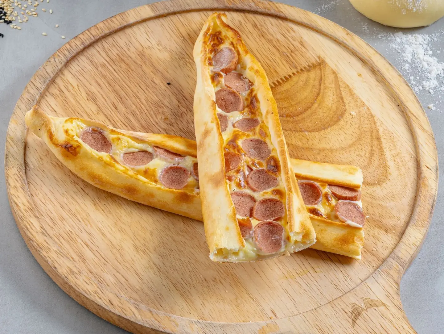 Sausage Melted Cheese Pie