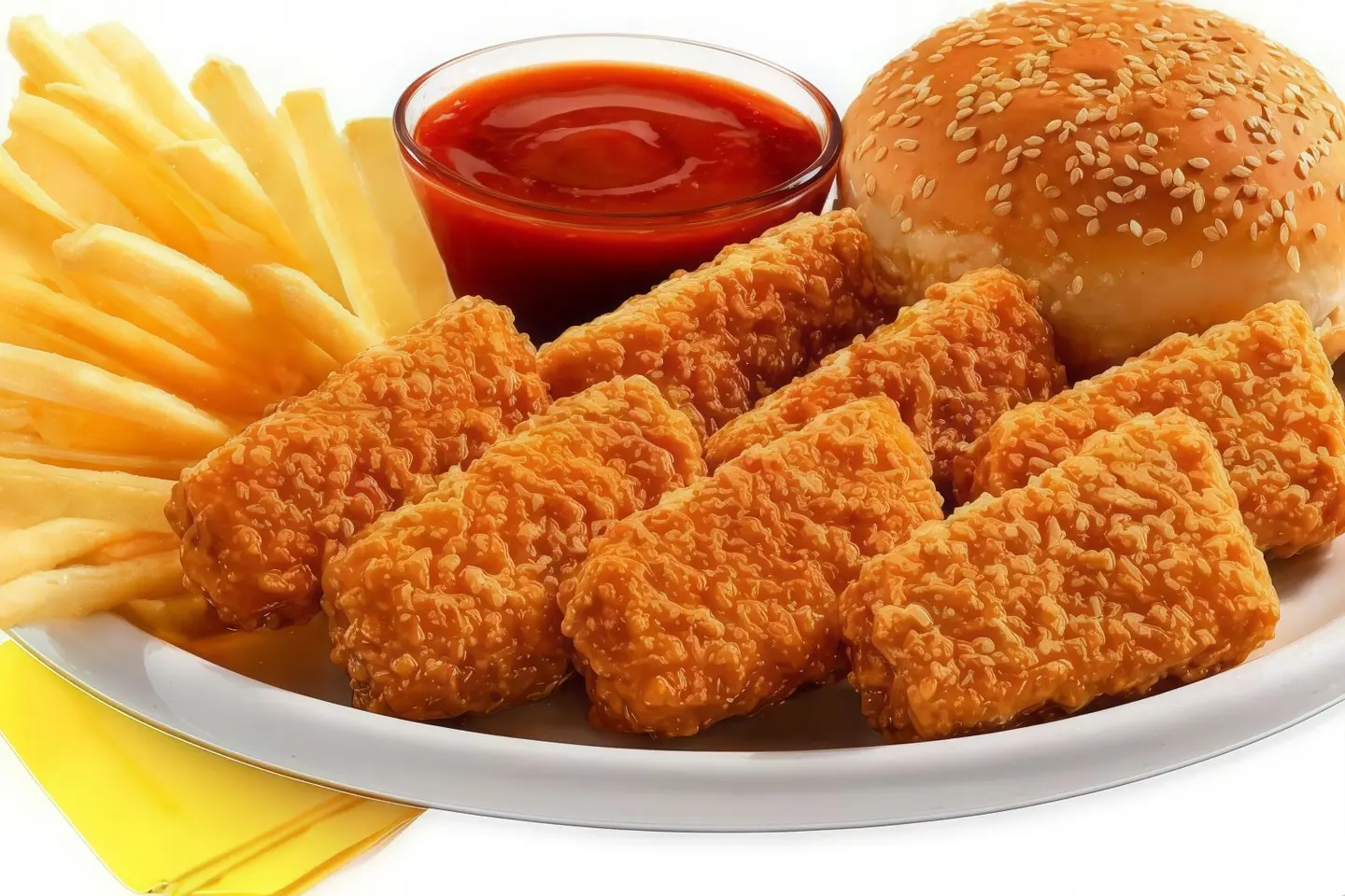 7 قطع مسحب دجاج حار