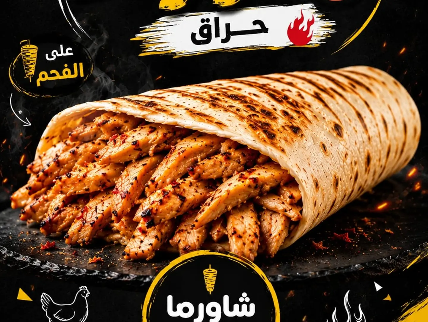 Spicy Shawarma - Small