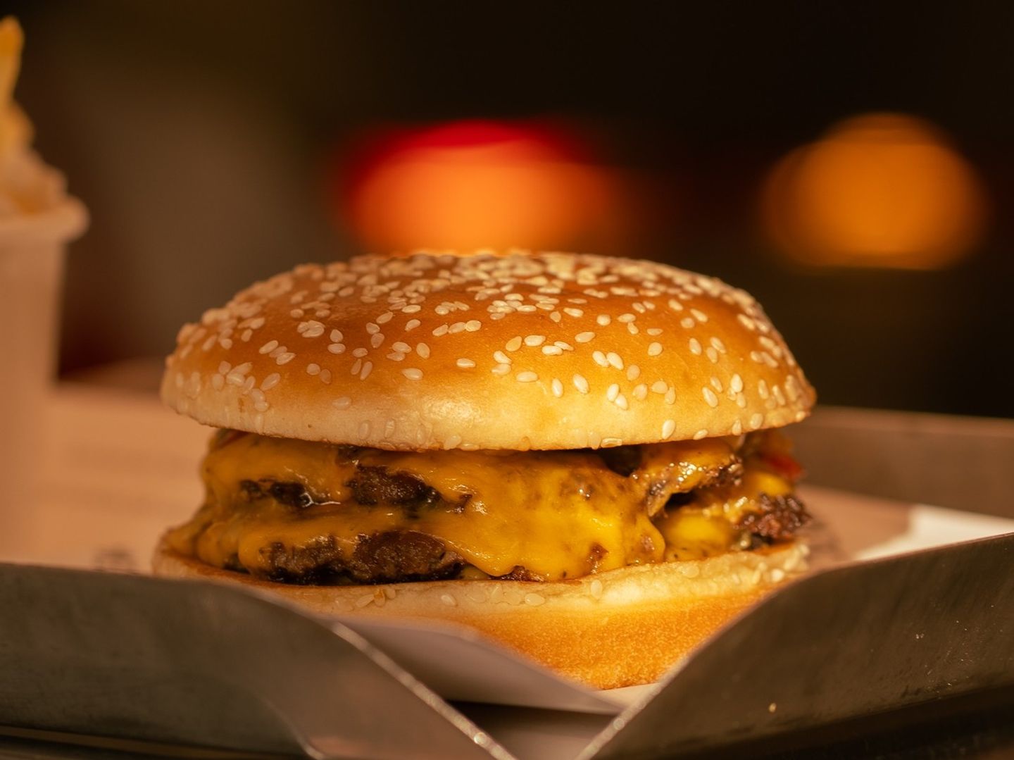 Double Dewa Spicy Beef Burger